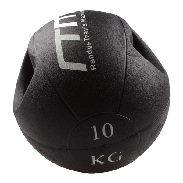 10kg Double-Handled Rubber Medicine Core Ball