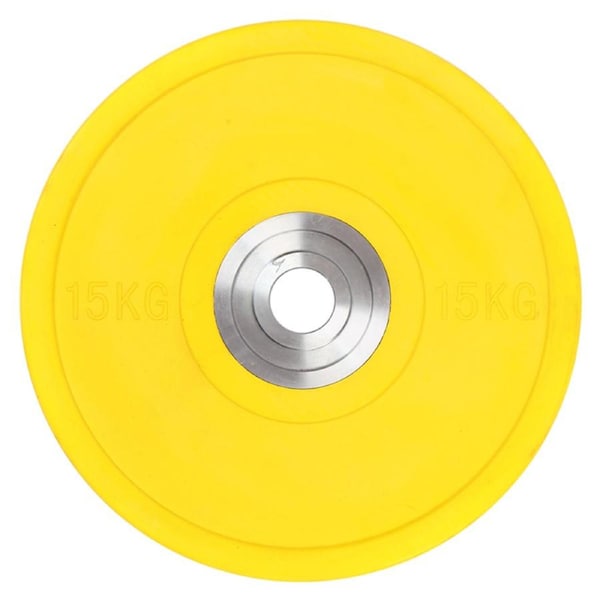 15KG PRO Olympic Rubber Bumper Weight Plate