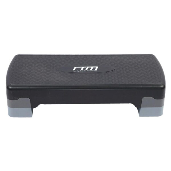 Aerobic Exercise 2-Block Bench Step – Adjustable Fitness Workout Stepper