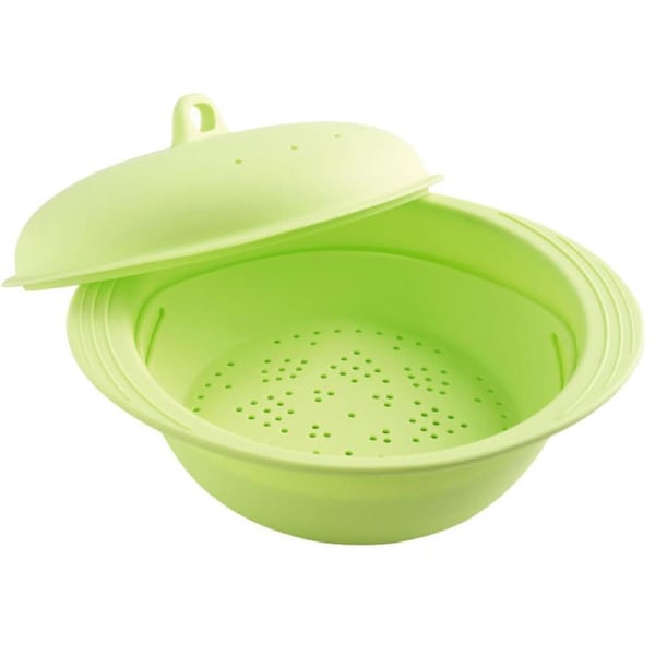 Mastrad Rice & Cereal Cooker, Silicone, Green