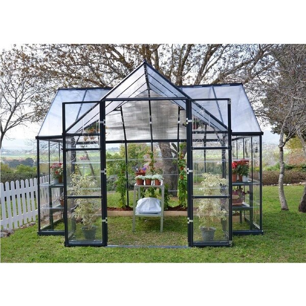 Maze Walk in Polycarbonate Greenhouse Victory