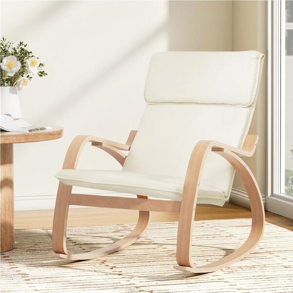 Artiss Rocking Armchair Nursing Bentwood Aero