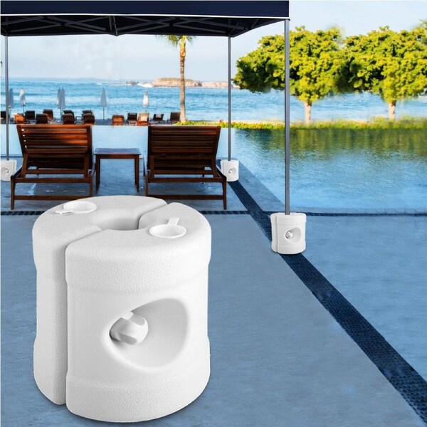 4 pcs InstaHut Gazebo Base Pod Kit Pop Up Marquee Set Outdoor Wedding Tent Canopy Leg