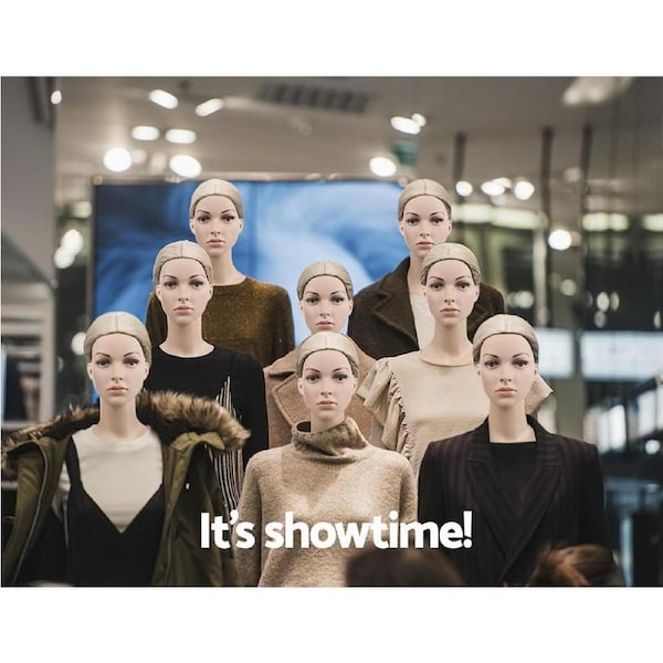 Embellir Full Body 175cm Female Mannequin Head Torso Clothes Display Dressmaking Showcase