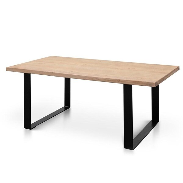 Dalton Reclaimed Wood 2m Dining Table - Rustic Natural