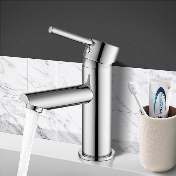 ACA Chrome Silver Basin Mixer Tap Vanity Sink Faucet BRASS WELS & WATERMARK