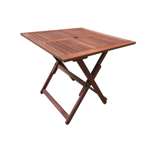 Island Square Folding Table 80cm