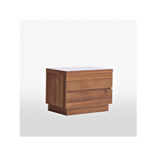 Florence Blackwood Veneer Bedside Table