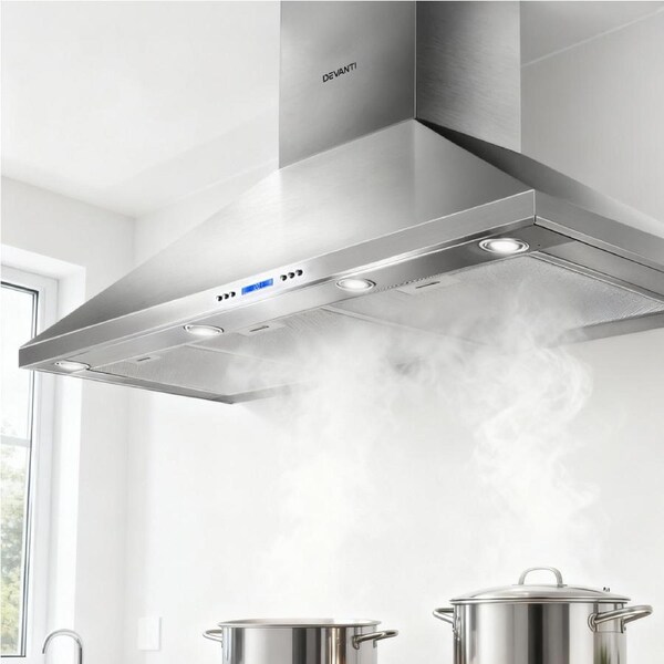 Devanti 1200mm Range Hood 120cm BBQ Commercial Rangehood