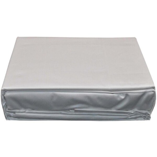 1500 TC White Single Bed Sheet Sets w/ Pure Cotton