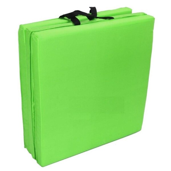 Folding Exercise Mat for Yoga, Pilates & Gym Green