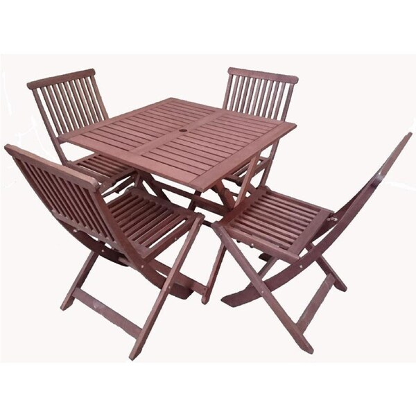 Island Square Folding 5pc Setting