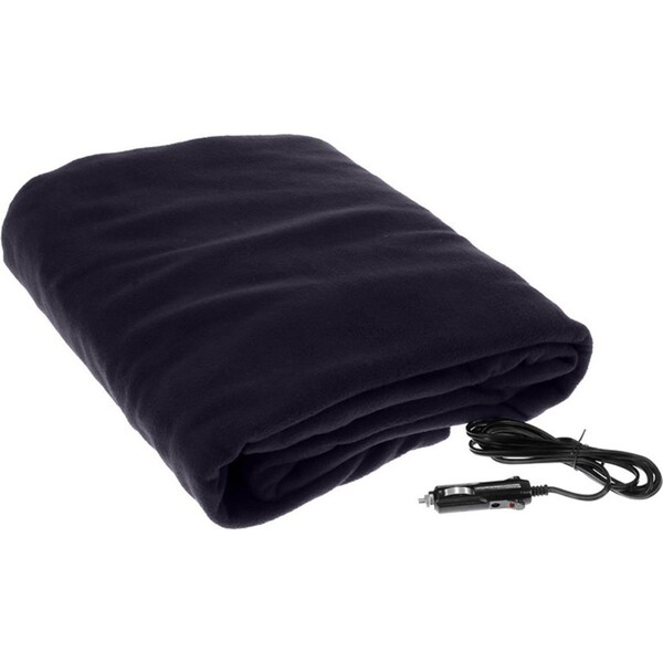 Laura Hill Heated Electric Car Blanket 150x110cm 12V - Blue