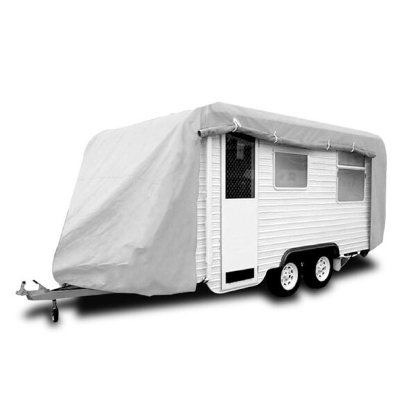 Premium 23ft To 26ft Caravan Cover With Side Zip Campervan 24ft 25ft