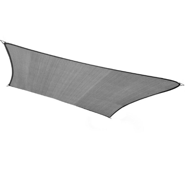 Wallaroo 3m X 2.5m Outdoor Sun Shade Sail Canopy Sailcloth - Grey Cloth Rectangle