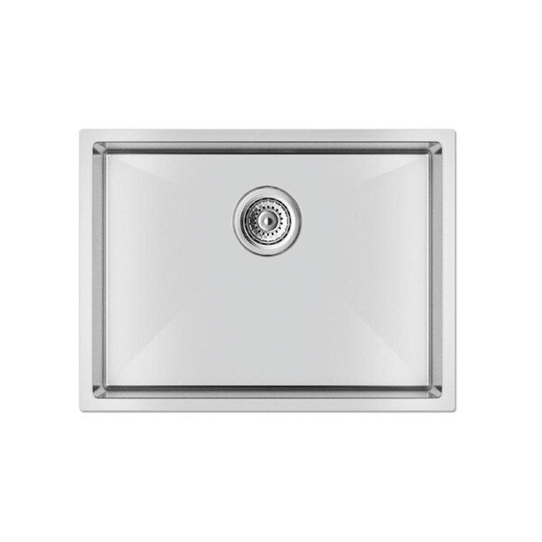 ACA SS304 Handmade Kitchen Sink Single Bowl Strainer 600x450x230mm