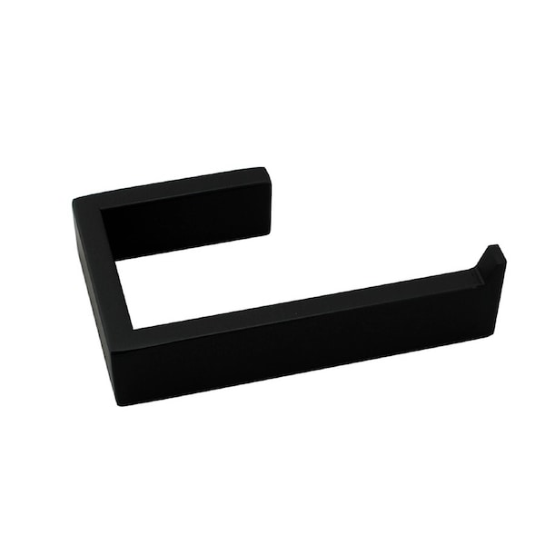 ACA Square Bathroom Robe Hook Holder Matt Black