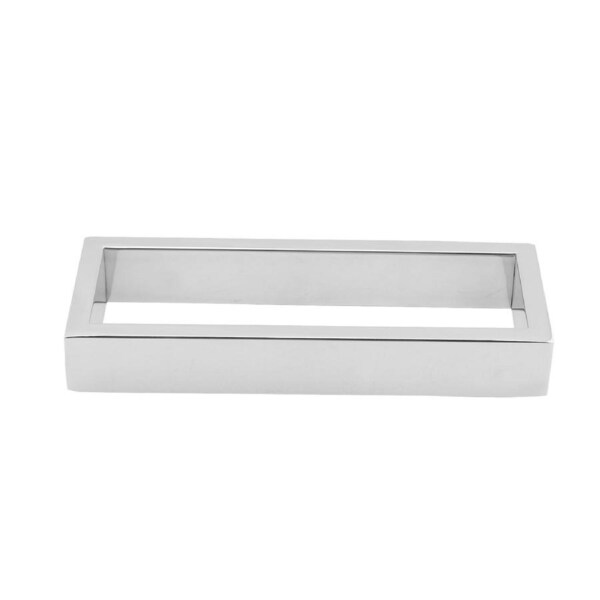 ACA Bathroom Square Hand Towel Rail Rack Holder Chrome 200mm