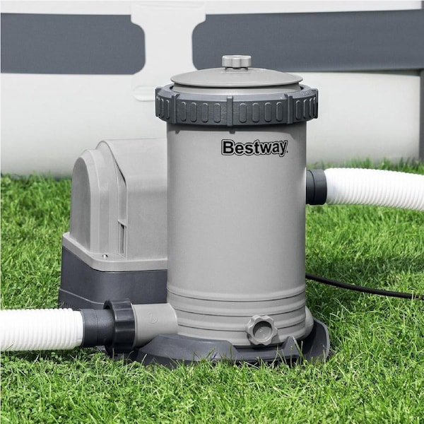 Bestway 2500GPH Cartridge Filter Pool Pump 9463L/H Flowclear Filters Cleaner