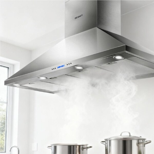 Devanti 1500mm Range Hood 150cm BBQ Commercial Rangehood