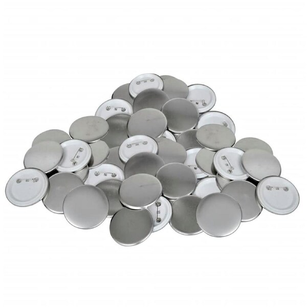500 pcs Pinback Button Parts 58 mm vidaXL