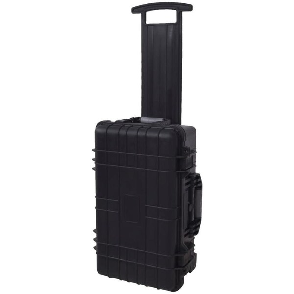 Wheel-equipped Tool/Equipment Case with Pick & Pluck vidaXL
