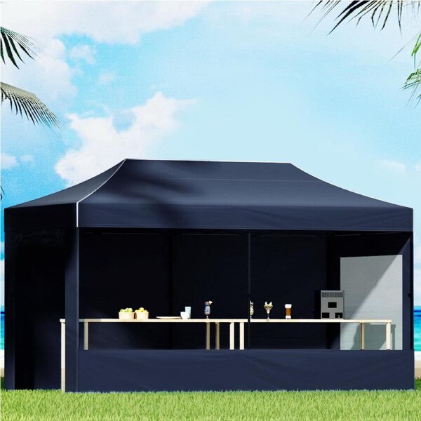 1 Set 3x6m Gazebo InstaHut Canopy Navy