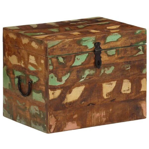 Reclaimed Storage Box Solid Wood vidaXL