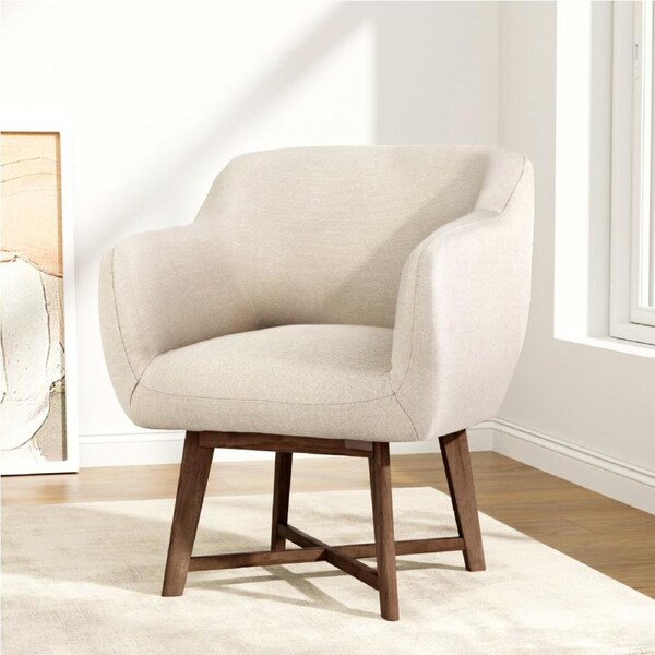 Artiss Armchair Tub Chair Beige Aston