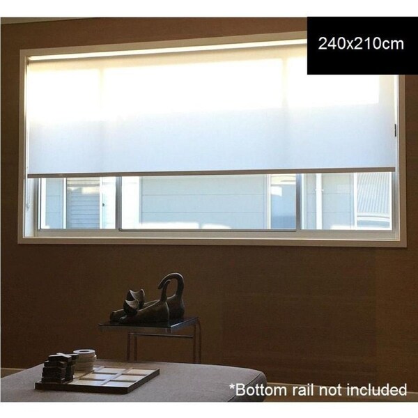 Light Filtering Roller Blinds in Cream 240x210cm