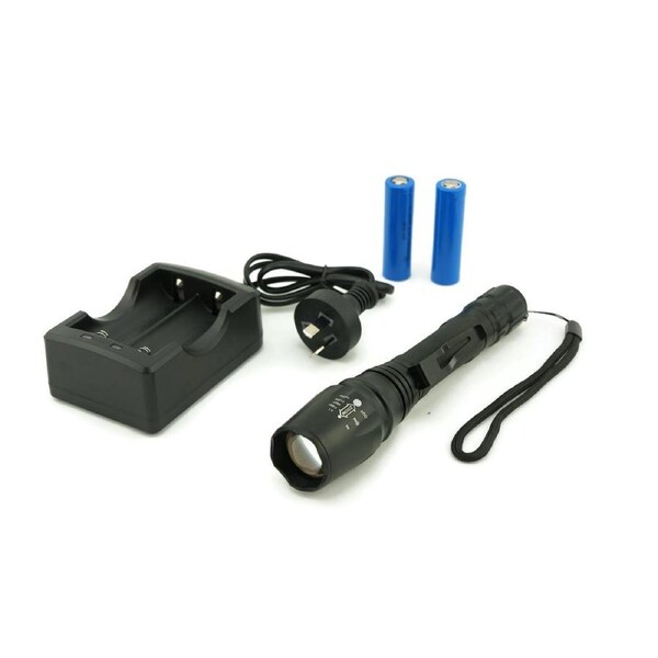 Rechargeable High Power 550 Lumens CREE XML LED Torch