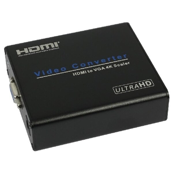 4K HDMI to VGA A/V Converter