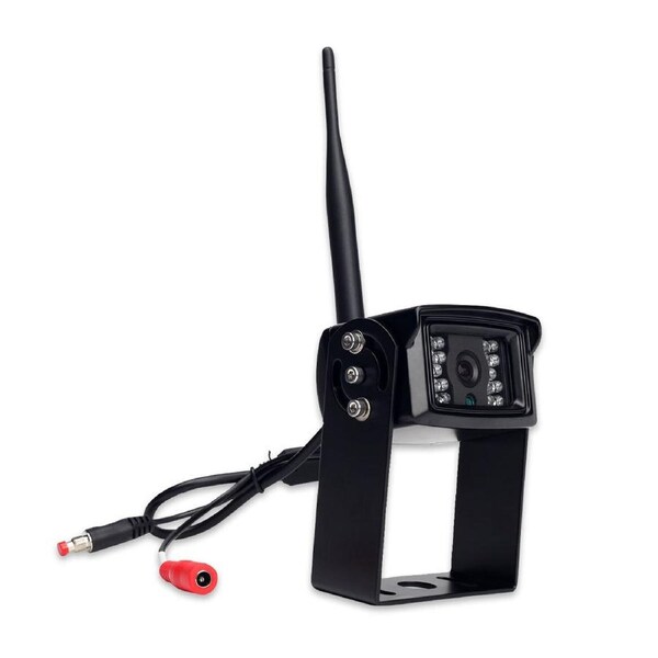 Elinz Digital Wireless Reversing Rearview Camera CMOS 800TVL 18 IR LEDs Night Vision Built-in Mic 12V 24V Truck Caravan