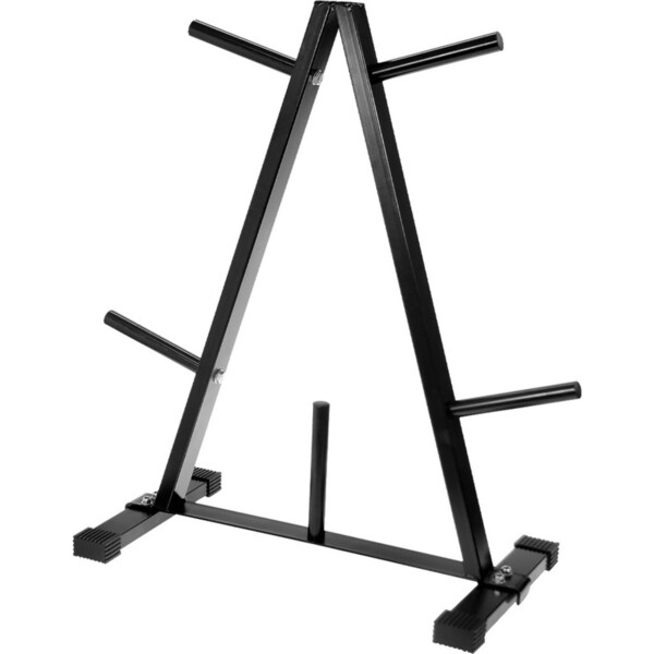 Powertrain Weight Plates Storage Rack A-frame Holder Weights Stand Home Gym