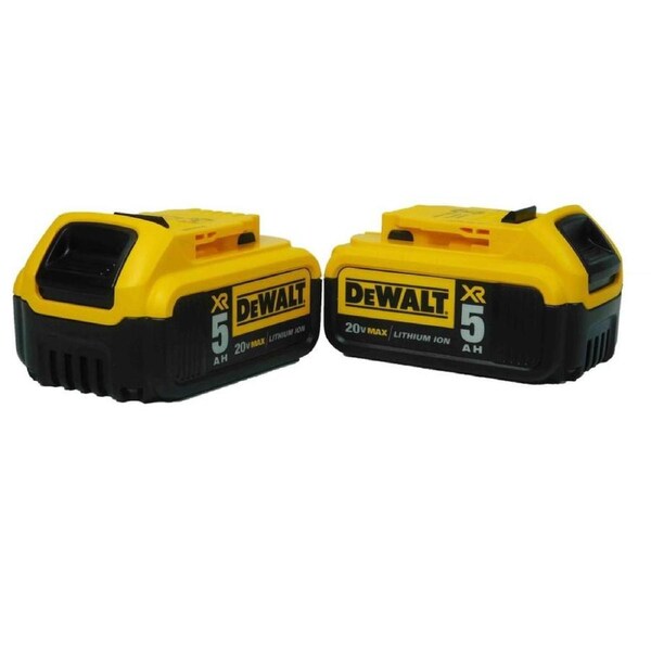 BRAND NEW GENUINE DEWALT XR 5.0AH LI-ION BATTERY DCB205 18V / 20V X 2 (DCB184)