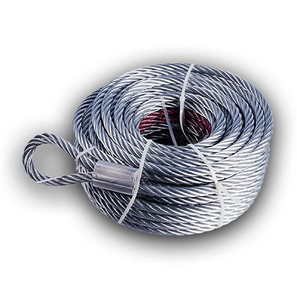 Galvanised Steel Winch Cable Wire Rope 9.5mm x 26m