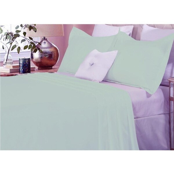 King Size Cotton Quilt Cover Set in Cloud 1500TC