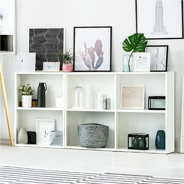 3x Artiss Bookshelf - VENA White