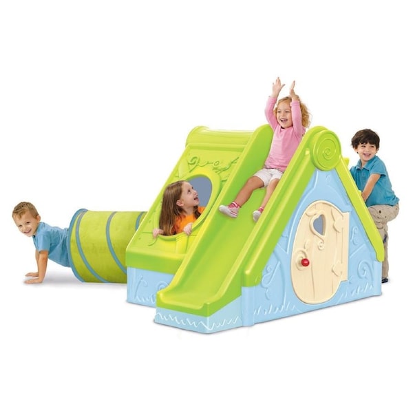 Keter Kids Outdoor Funtivity Cubby Playhouse