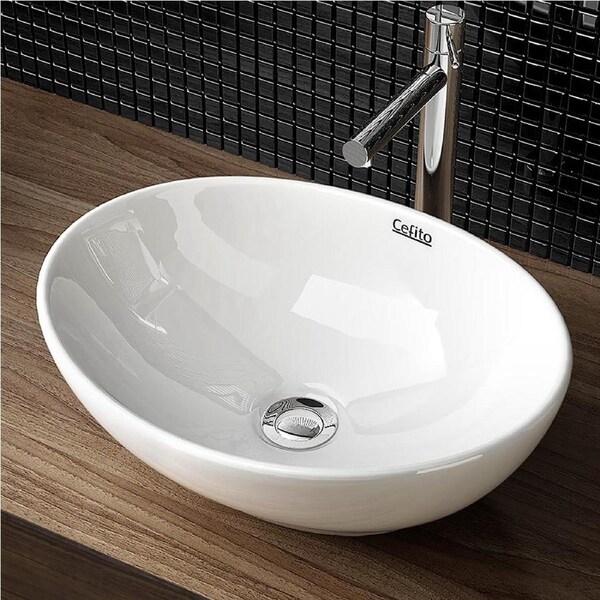 34x41cm Cefito Ceramic Basin Bathroom Vanity Sink Hand Wash Bowl