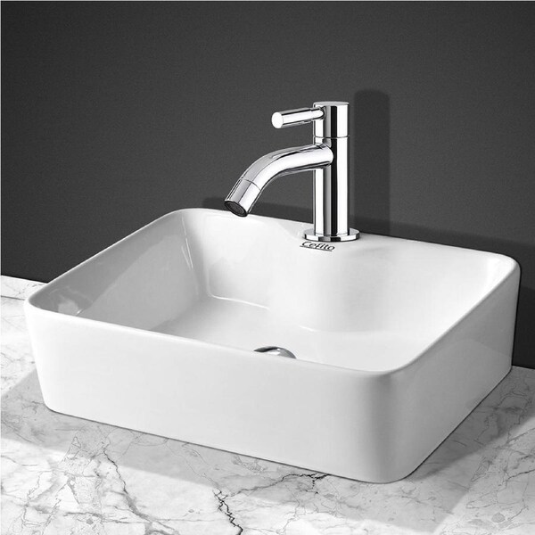 38x48cm Cefito Ceramic Basin Bathroom Vanity Sink Hand Wash Bowl