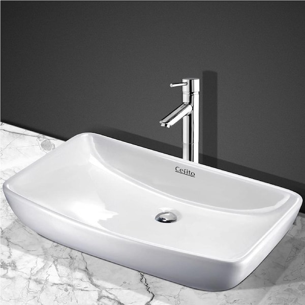 38x60cm Cefito Ceramic Basin Bathroom Vanity Sink Hand Wash Bowl