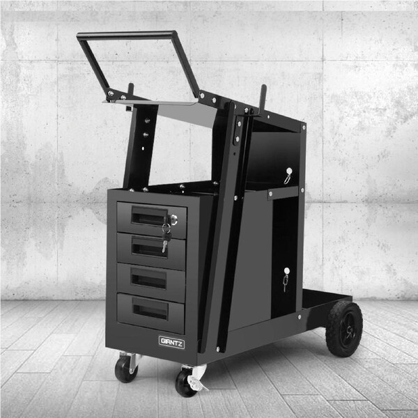 Giantz Welding Trolley Cart 4 Drawer MIG TIG ARC Welder Plasma Cutter
