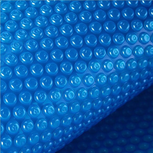 AURELAQUA Pool Cover 400 Micron 7.5x3.2m Solar Blanket Swimming Thermal Blue