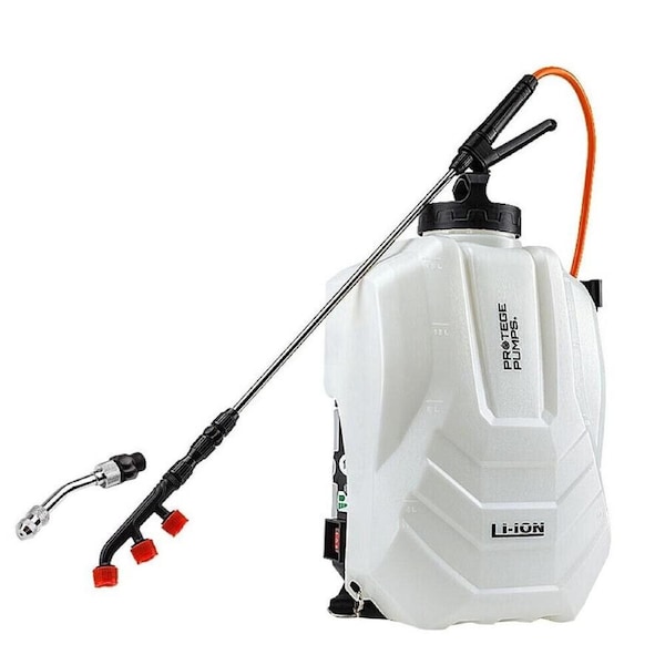 PROTEGE 15L Garden Weed Sprayer Multifunction Cordless Backpack Fertilizing Watering Farm