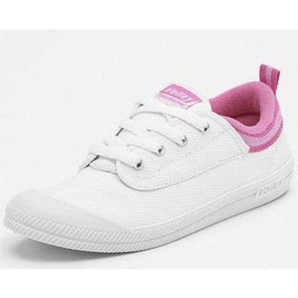 DUNLOP VOLLEYS Volley International Mens Sneakers Casual Lace Up Shoes Canvas Musk Stick Pink / 2 UK (3US)