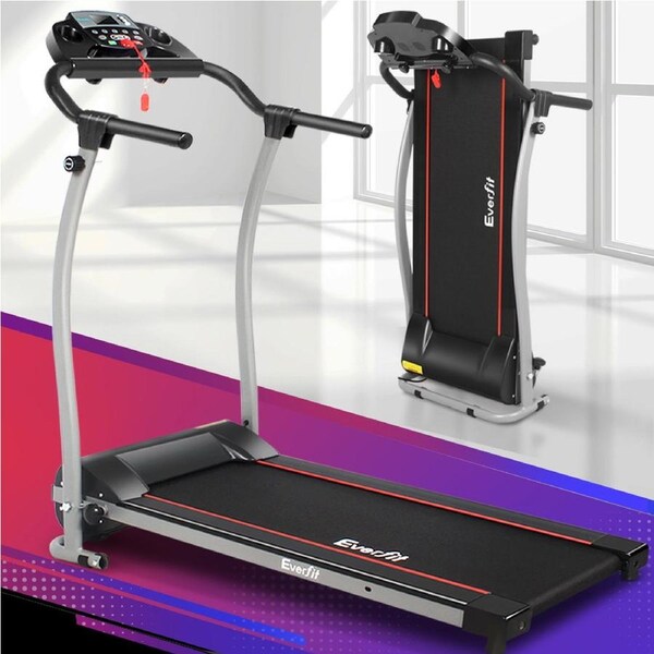 34cm Belt Everfit 2 in 1 Electric Treadmill Foldable Walking Pad Home Gym Fitness