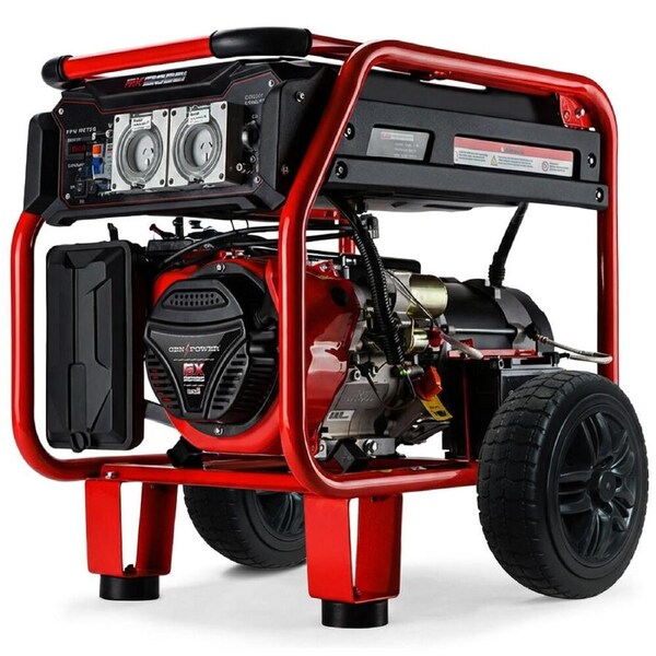 GENPOWER 8.4kW Peak 6kW Rated Petrol Generator, 18HP 420CC 4-Stroke Single-Phase Portable