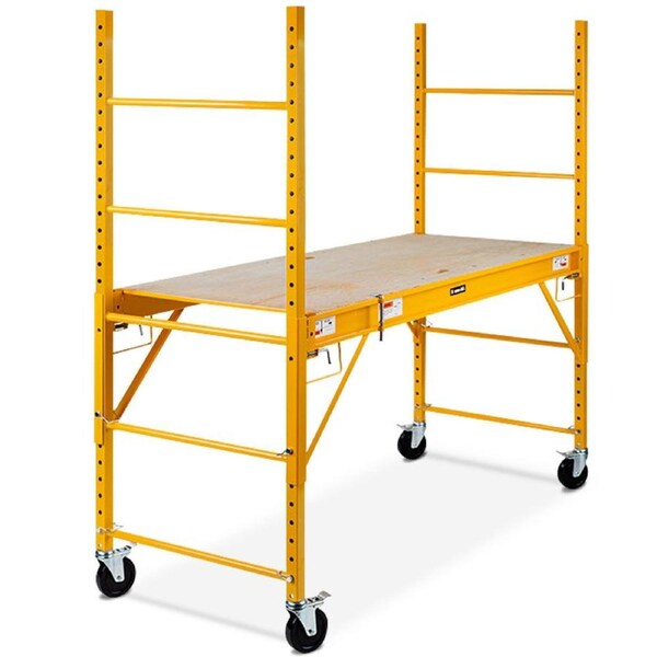 Baumr-AG 450kg Mobile Scaffold High Work Platform Scaffolding Portable