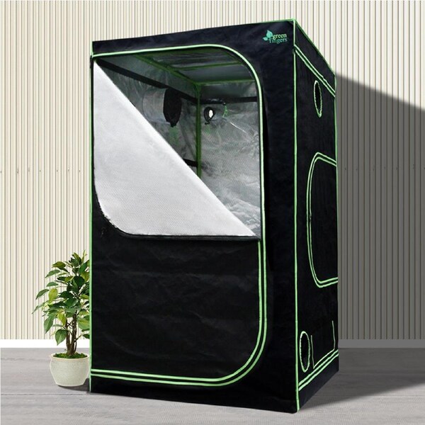 90x90x180CM Green Fingers Grow Tent Hydroponics Kit Indoor Plant Room System